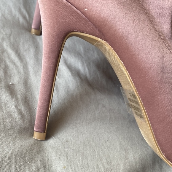 Dark Lilac Thigh High Boots - Picture 8 of 8